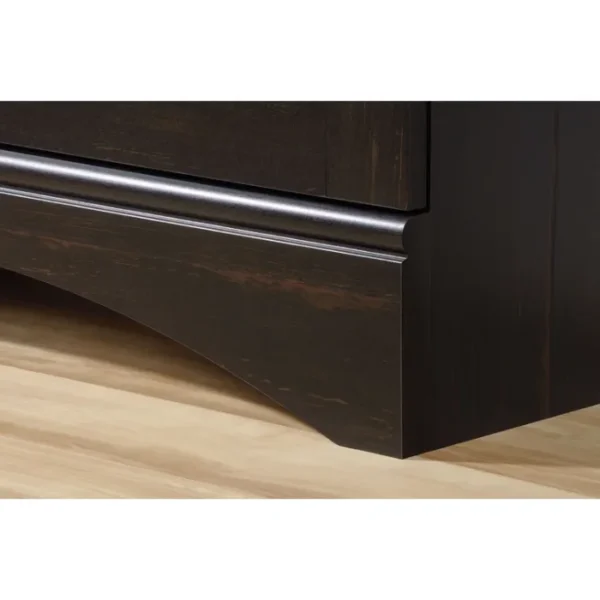 Napoli Shutter Armoire base in Antiqued Paint, featuring a curved bottom design with elegant molding details. Napoli Shutter Armoire base in Antiqued Paint, featuring a curved bottom design with elegant molding details.