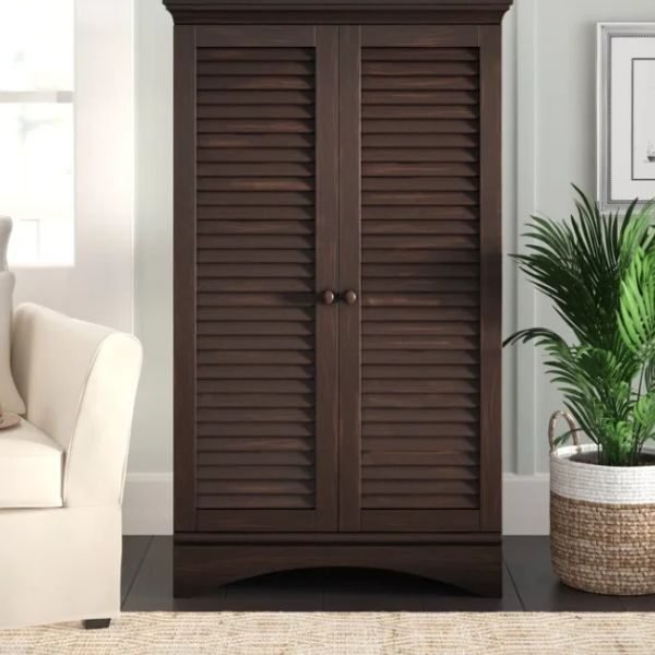 napoli-shutter-2-door-wardrobe-antiqued-paint Napoli Shutter 2 door Wardrobe in Antiqued Paint