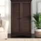 Napoli Shutter Wardrobe in Antiqued Paint