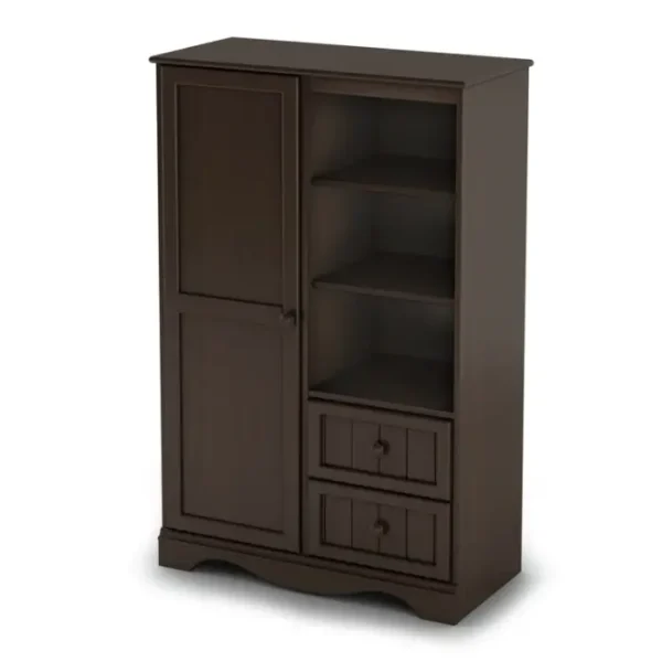 Minora-Baby-Wardrobe-Espresso Minora Baby Wardrobe Espresso