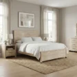 Single Bed Barnwood side view