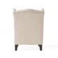 Cambridge Wingback Chair Beige 7