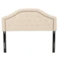 Grace Bed Headboard Beige 4