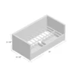 Nestora Daybed dimensions diagram, showing 79" length, 41.5" width, and 31.5" height for a detailed size reference.