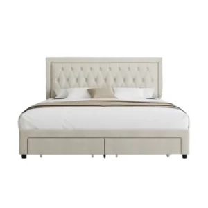 sable storage bed front view.