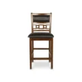 Vermont Coffee Dining Chair Set Front Side