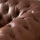 Windsor Leatherite Chesterfield Sofa Brown 4