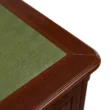 close view of top surface edge of side rack