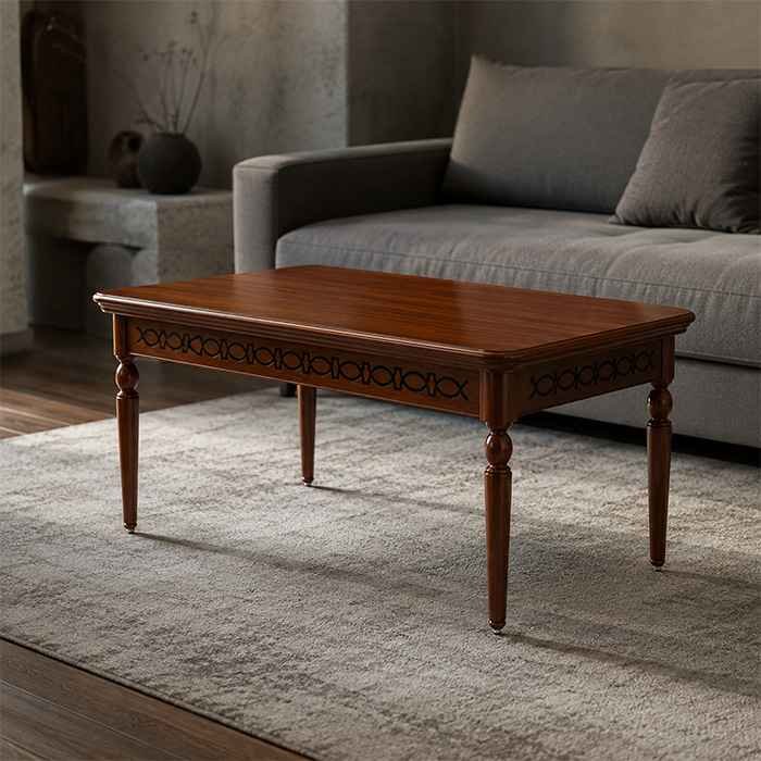 Conte Center table Image With Bacground In Livingroom