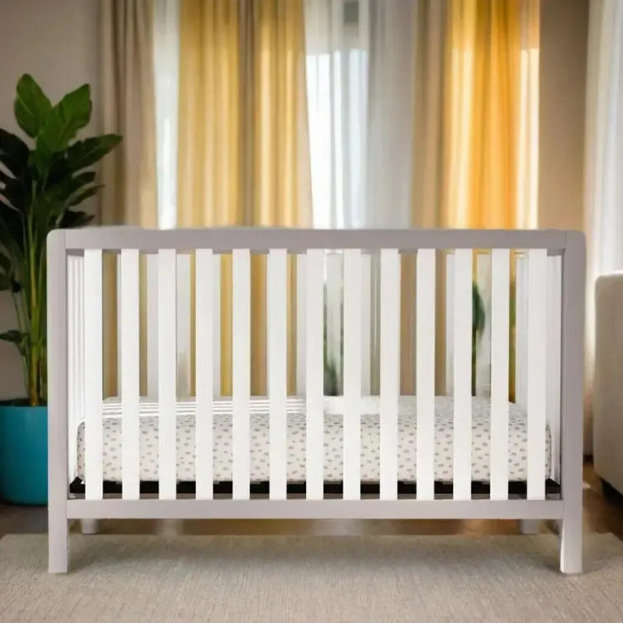 feature img of Convertible Crib beige with BG