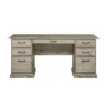 executivre desk front view.