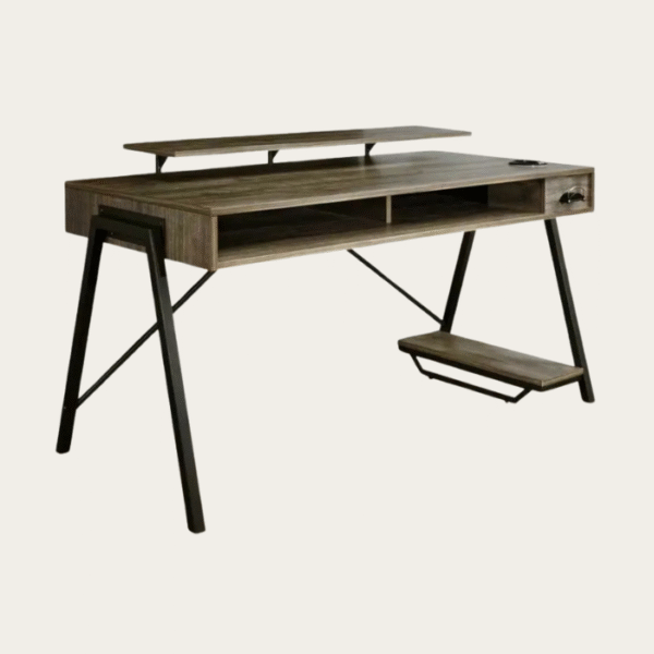 Roco Elite Gaming Desk with Monitor Shelf Roco elite gaming desk feature img