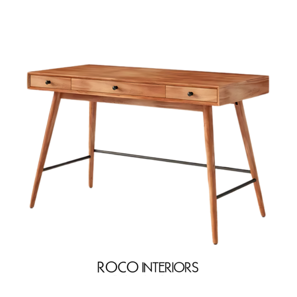 Roco Script Wooden Study Table left tilted view