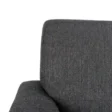 Close-up of the fabric texture of the Allure Upholstered Comfort Sofa in gray, highlighting the soft and durable material for a comfortable and stylish seating experience