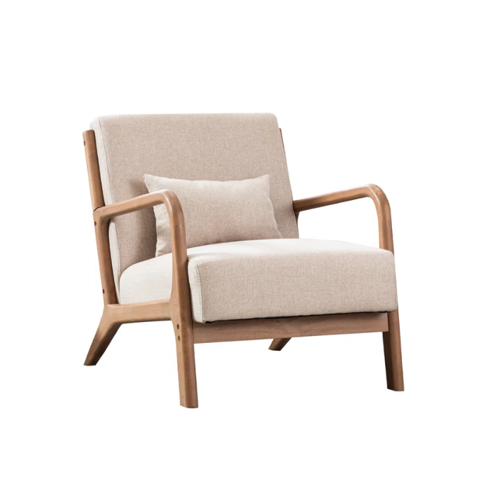 Vintage Amber Accent Chair details
