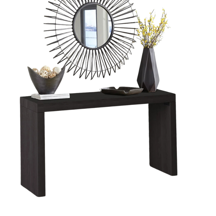 Aura Console Table Black