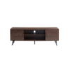 Classic Walnut TV Stand Front