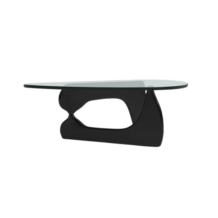 Black Serene Glass Coffee Table