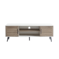 White Walnut Classic Walnut TV Stand