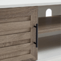 White Walnut Classic Walnut TV Stand