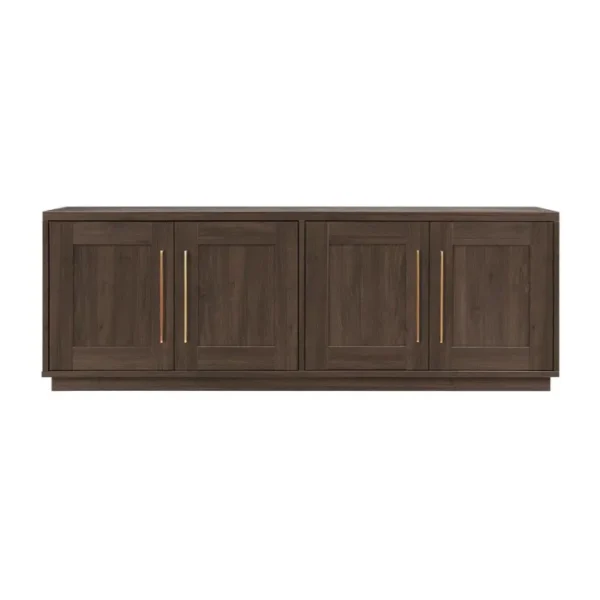 5 Elite Grain Media Console Brown