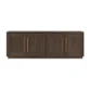 Elite Grain Media Console Brown