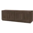 Elite Grain Media Console Brown Front