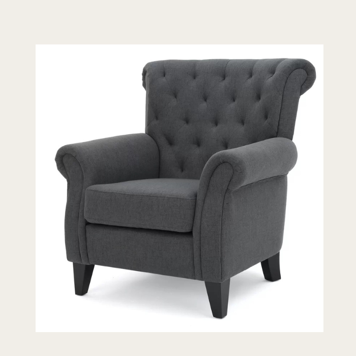 Regal Upholstered Armchair Left Facing