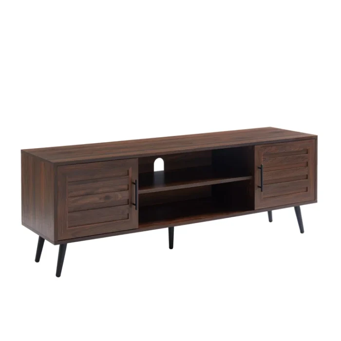 Classic Walnut TV Stand from side Classic-Walnut-TV-Stand-from-side