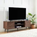 Classic Walnut TV Stand dark walnut
