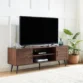 Classic Walnut TV Stand dark walnut