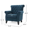 Regal-Upholstered-Armchair-size-blue