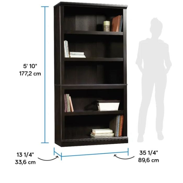 Signature Book Tower Bookcase dimensions