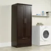 Tranquil-Oak-Wardrobe-Closet-brown-standing-at-laundry