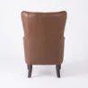 Crown Upholstered Wingback Chair back view