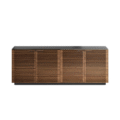 Symmetry Sleek Credenza Front Facing