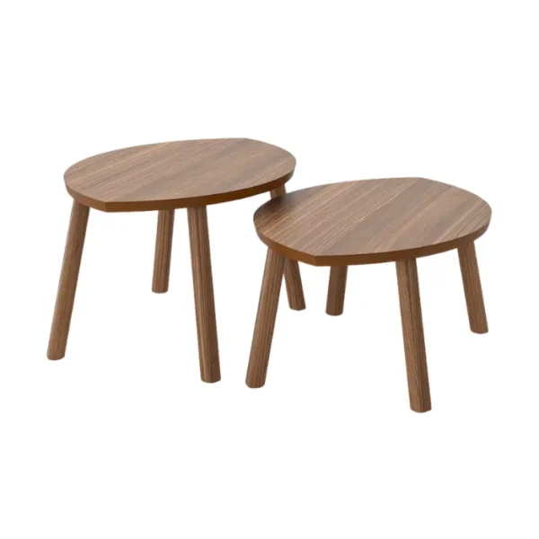 1 (2) Ovlune Nest Coffee Side Tables side view