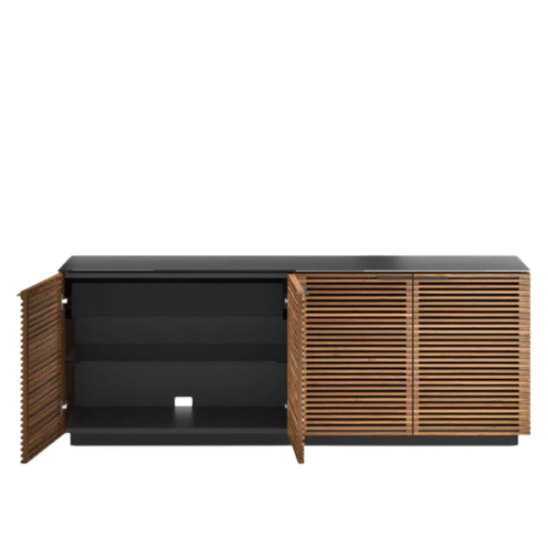 2 Symmetry Sleek Credenza Open Facing