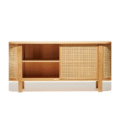 Curved Storage Cane Console