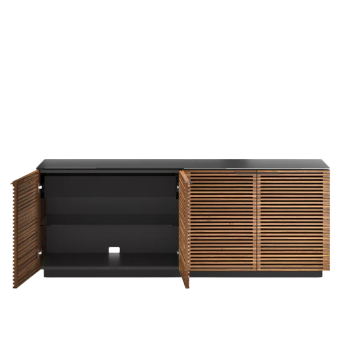 Symmetry Sleek Credenza Open Facing