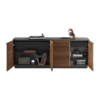 Symmetry Sleek Credenza Front Facing