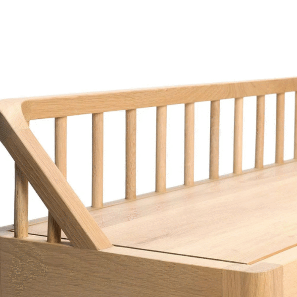 3 Purewood Slat Bench closeup