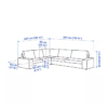 Tristan Corner Sectional 5-Seater