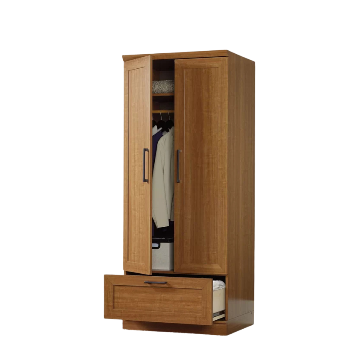 BrownTranquil Oak Wardrobe Closet