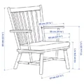 Aria Roco Armchair Dimensions