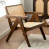 Ava Cane Lounge Chair feature