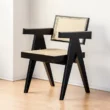 Chaya Cane Armchair with background