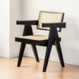 Chaya Cane Armchair with background