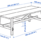 Harbor Oak Dining Set dimensions