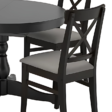 Kingsley Black Dining Set feature